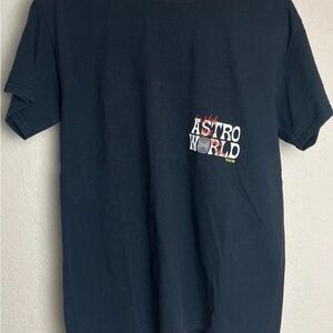 Astroworld Wish You Were Here Tour Black T-Shirt